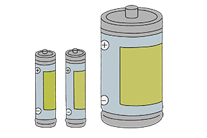 電池のイラスト